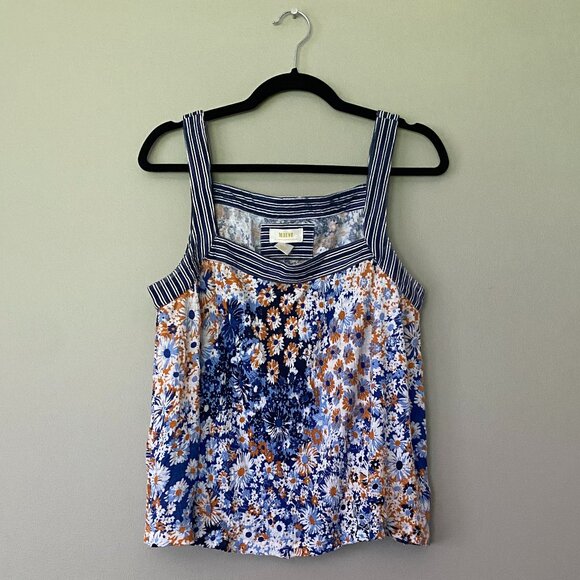 Maeve Tops - NWT Maeve Square Neck Floral Tank Top Size Medium